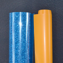 Orange + Royal Blue Metal Flake
